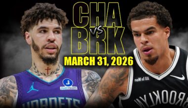 Charlotte Hornets vs Brooklyn Nets Full Game Highlights – March 31, 2026 | NBA Season