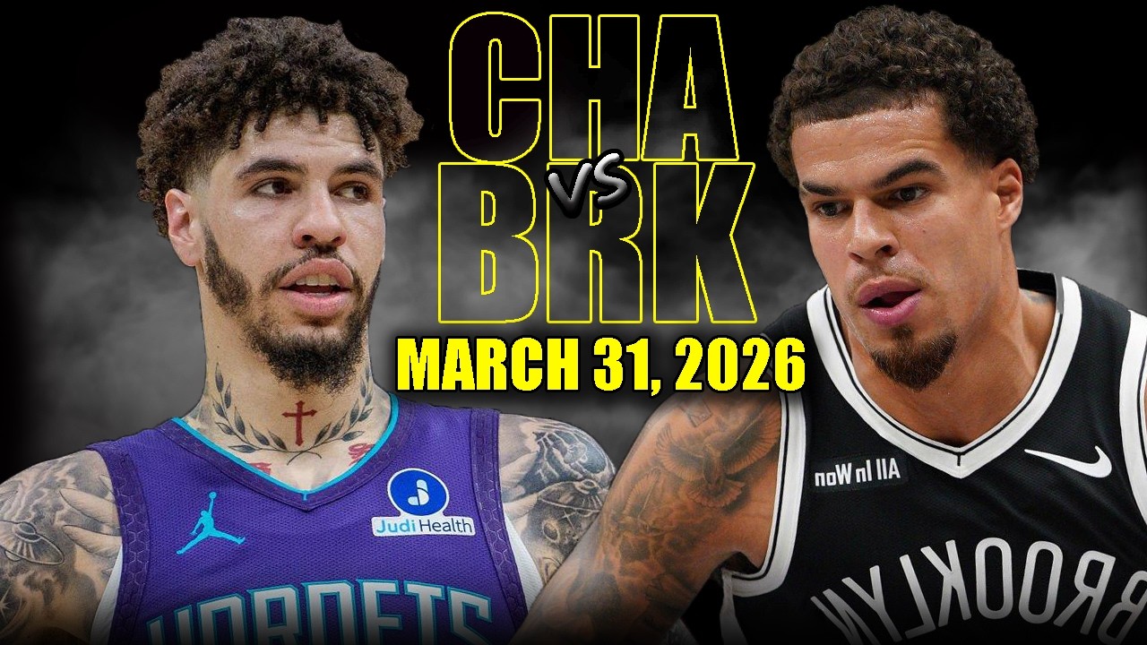 Charlotte Hornets vs Brooklyn Nets Full Game Highlights – March 31, 2026 | NBA Season