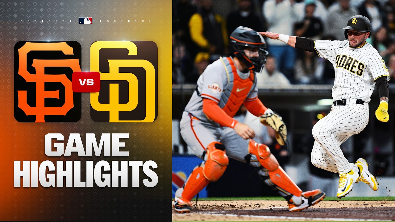 Giants vs. Padres Game Highlights (3/31/26) | MLB Highlights