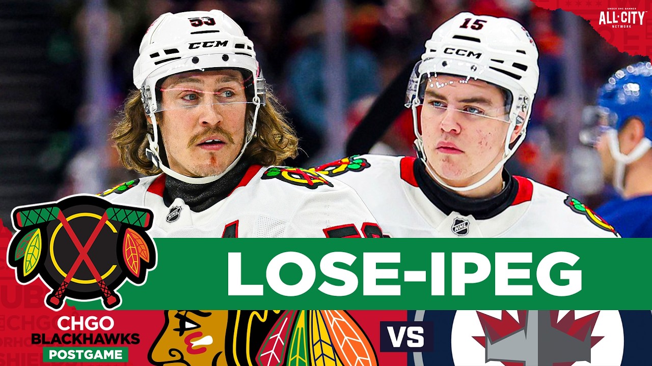 BLACKHAWKS POSTGAME: Frondell’s First & Bertuzzi’s 31st NOT ENOUGH in Loss vs WPG | CHGO Blackhawks