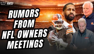 BROWNS RUMORS AND INTEL FROM NFL MEETINGS ON QBs, MYLES GARRETT AND MORE - The Daily Grossi