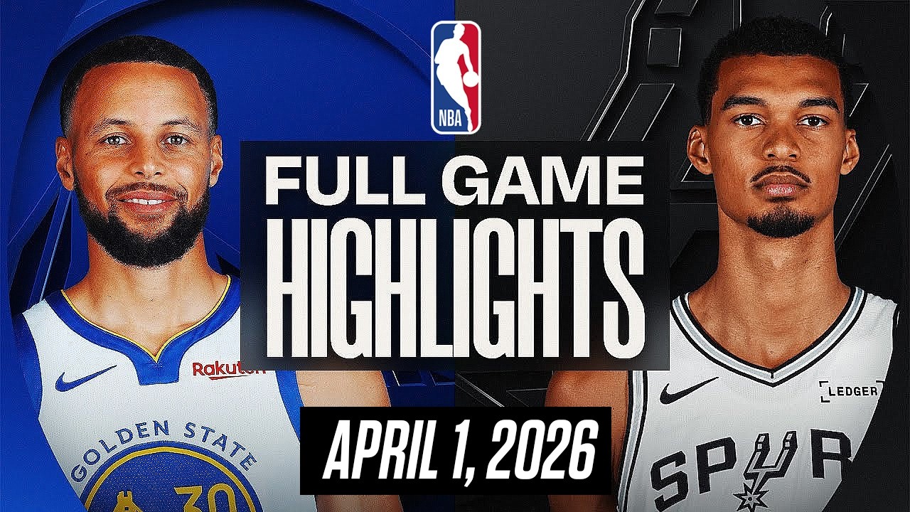 SPURS vs WARRIORS FULL GAME HIGHLIGHTS APRIL 1, 2026 NBA HIGHLIGHTS TODAY | NBA 2K26 GAMEPLAY