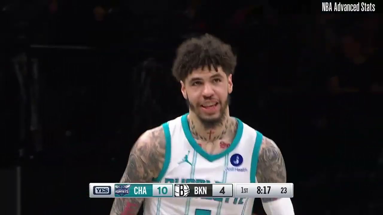 LaMelo Ball | Charlotte Hornets at Brooklyn Nets | Full Box Score