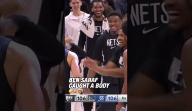 ON YO HEAD!!! 🙆‍♂️😤🤯  #nba #brooklynnets #bensaraf