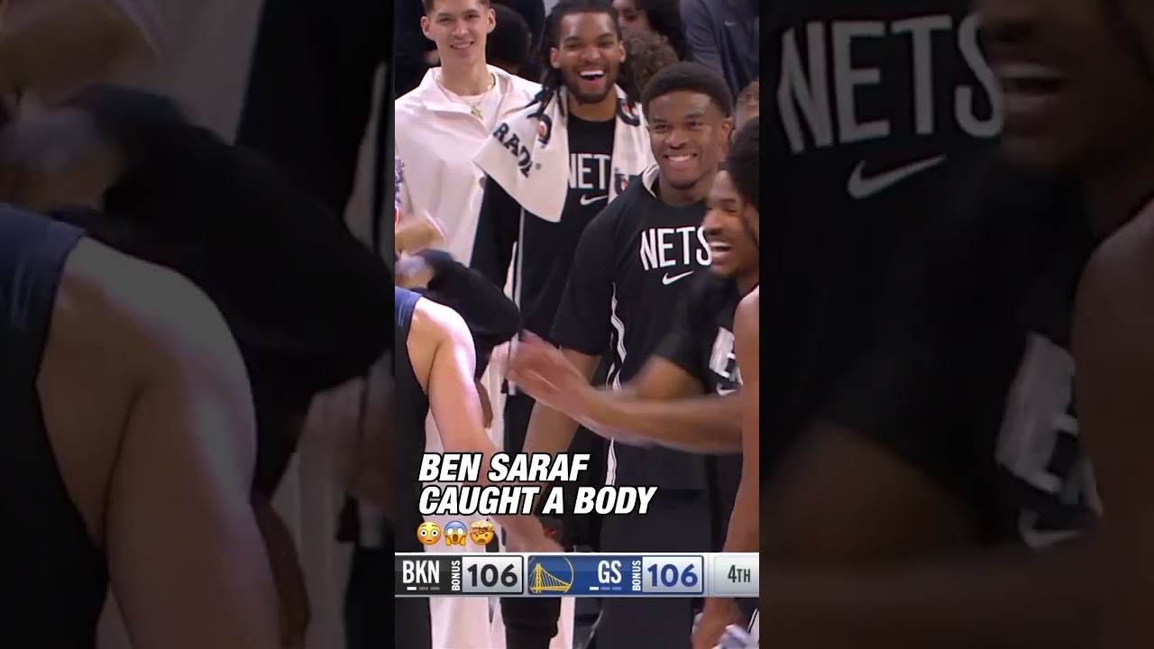 ON YO HEAD!!! 🙆‍♂️😤🤯  #nba #brooklynnets #bensaraf