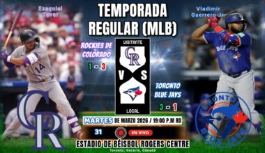 MLB EN VIVO: ROCKIES DE COLORADO vs BLUE JAYS DE TORONTO EN VIVO | MLB 2026