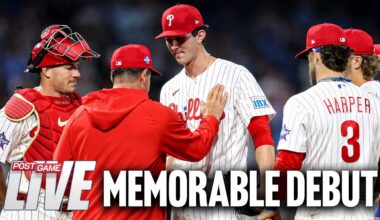 Andrew Painter dazzles in his debut, Schwarber & Garcia homer to get back on track | Phillies PGL