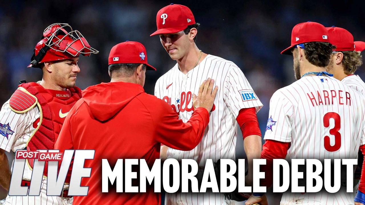 Andrew Painter dazzles in his debut, Schwarber & Garcia homer to get back on track | Phillies PGL