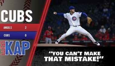 REKAP ®: ⚾️ Chicago Cubs 2-0 loss to the Los Angeles Angels. ‘You can't make that mistake!’