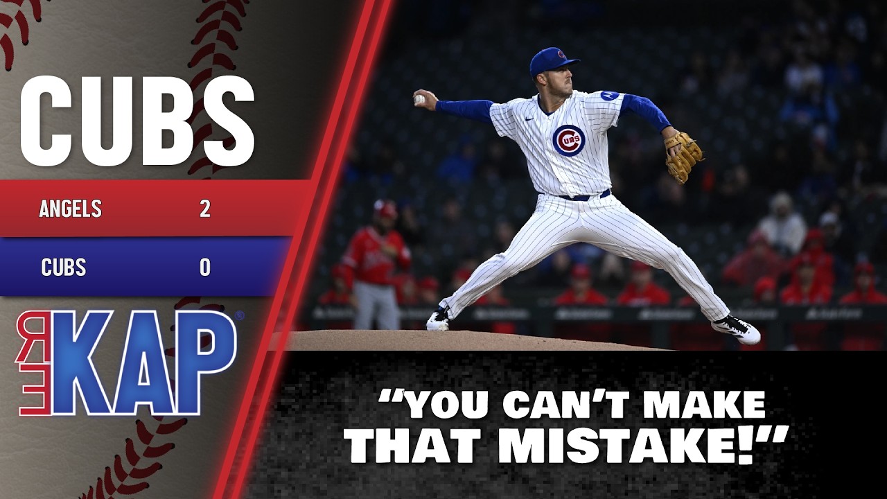 REKAP ®: ⚾️ Chicago Cubs 2-0 loss to the Los Angeles Angels. ‘You can't make that mistake!’