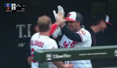 LONG GONE for Samuel Basallo! 💦 (First home run of the 2026 season) | MLB Highlights