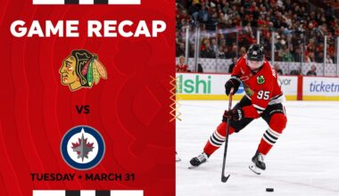 Blackhawks vs. Jets Game Highlights | 3.31.26