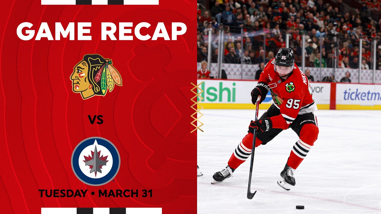 Blackhawks vs. Jets Game Highlights | 3.31.26