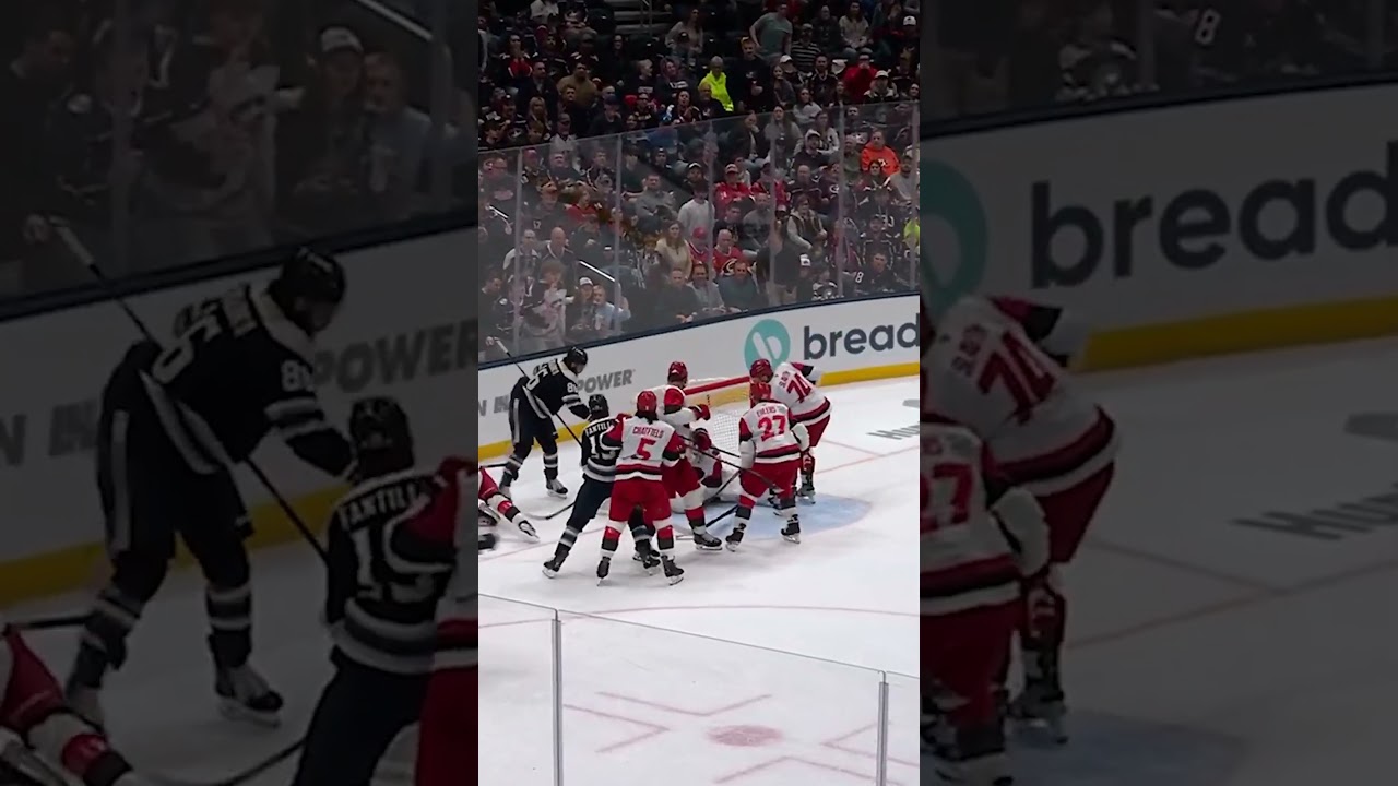 KIRILL MARCHENKO SCORES FROM BEHIND THE NET 🤯