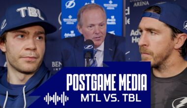 Postgame Media vs MTL | Point, McDonagh, Cooper