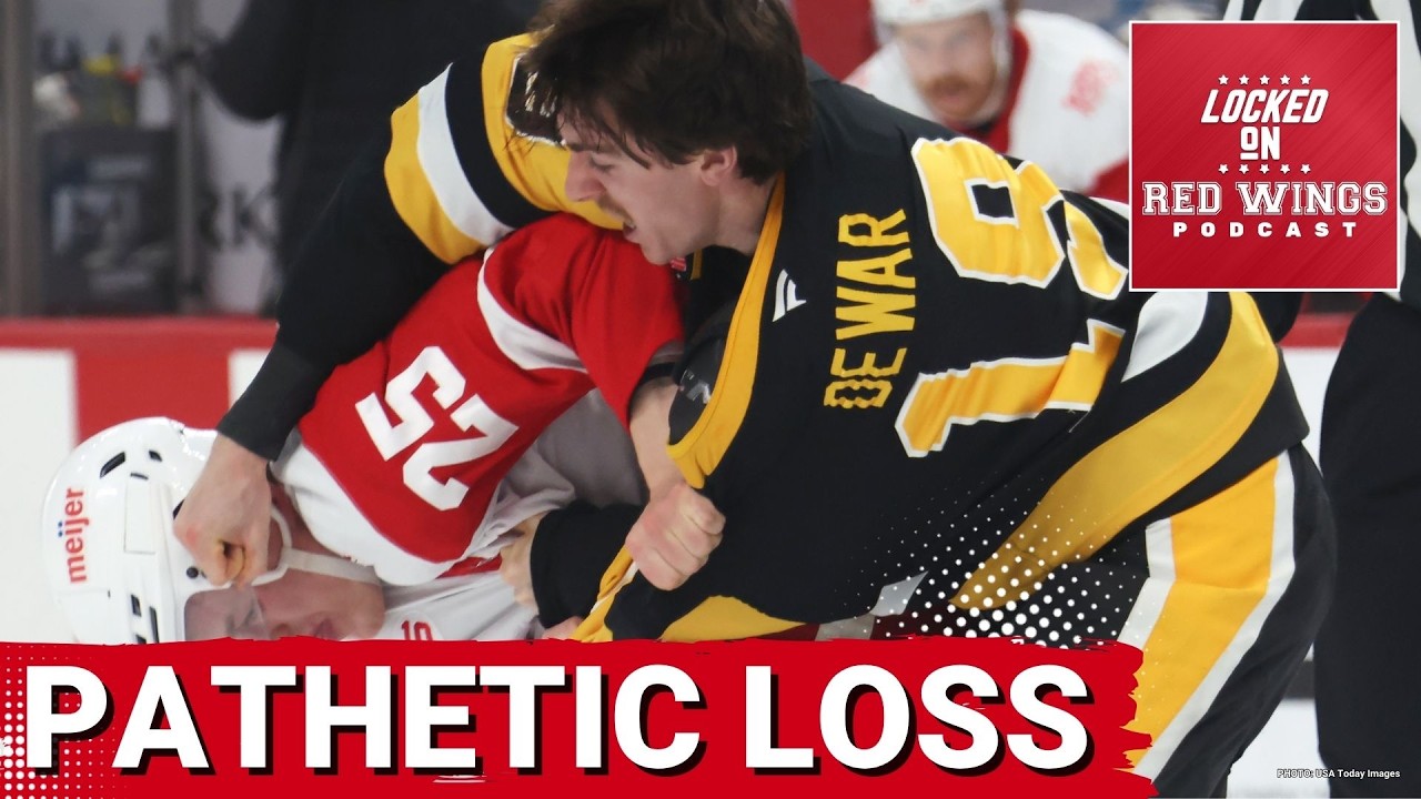Pathetic loss: Penguins rout Red Wings as Detroit drops another big game in soft fashion