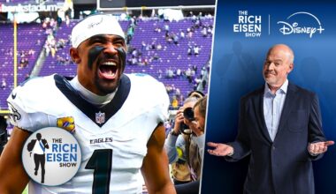 Do the Philadelphia Eagles Win Games Because of or Despite Jalen Hurts? | The Rich Eisen Show