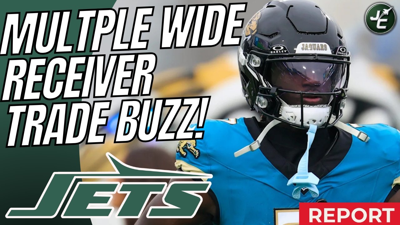 The LATEST New York Jets Trade Buzz! | Brian Thomas Jr. Rashod Bateman, Dontayvion Wicks