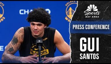 Gui Santos emphasizes Steph Curry's importance to Warriors after star scrimmages | NBC Sports BA