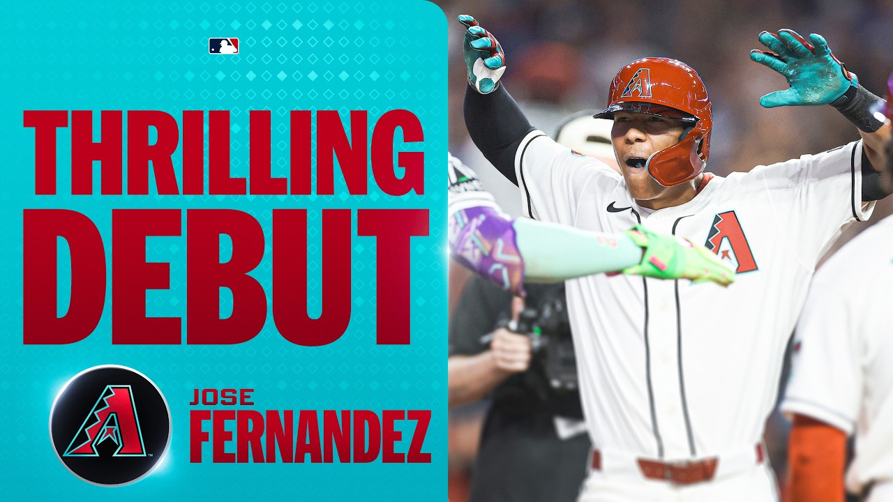 A THRILLING DEBUT for Diamondbacks rookie Jose Fernandez! (2 late homers) 😱