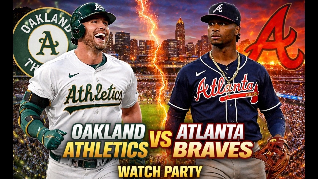 Oakland Athletics vs Atlanta Braves | Live Play by Play Stream | 3D Presentation | #mlb 4-1-2026 ⚾🔥