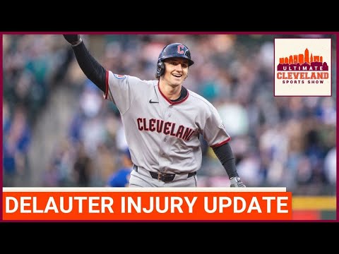 Chase DeLauter leaves with an injury & Shohei Ohtani shuts down the Guardians offense in a ugly loss