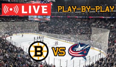 LIVE: Boston Bruins VS Columbus Blue Jackets Commentary/Scoreboard! #nhlbruins