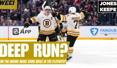 There is nobody playing better than the Bruins. Why can’t they go on a playoff run? | Jones & Keefe