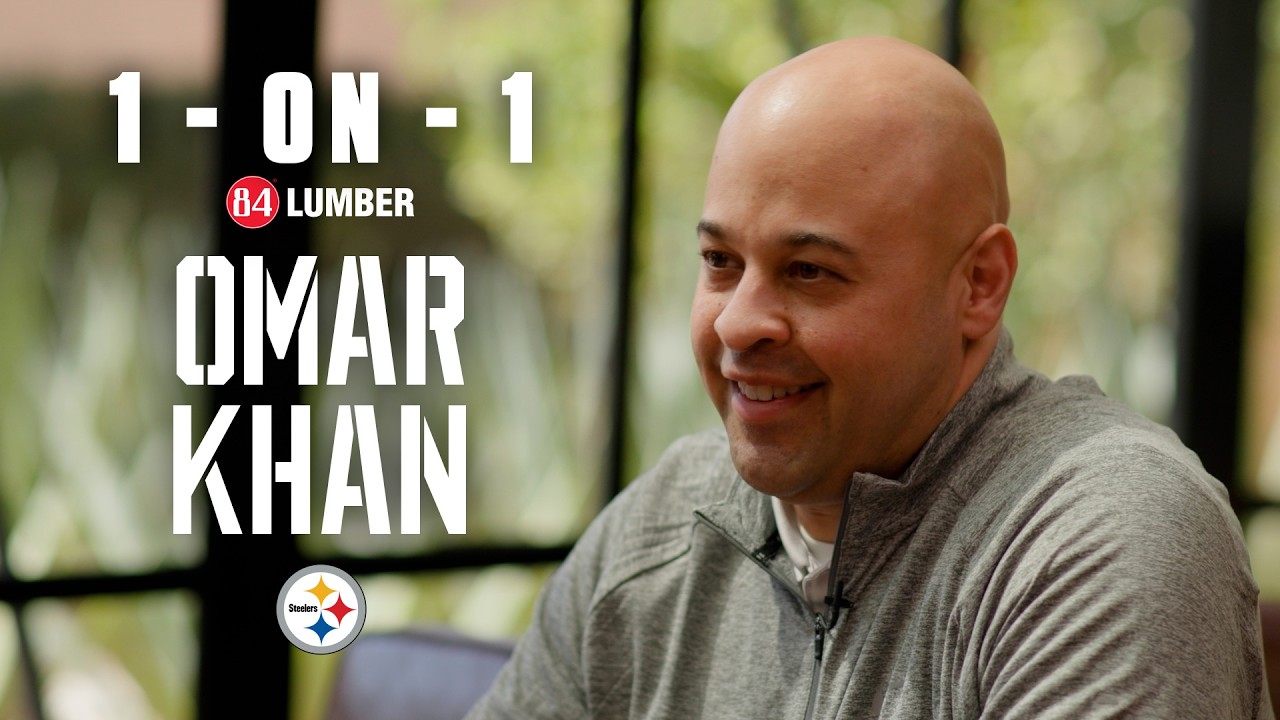 Exclusive Interview with GM Omar Khan | 1-on-1 | Pittsburgh Steelers