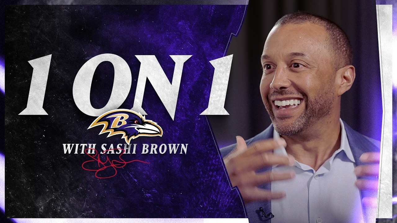 1-on-1: Sashi Brown Discusses Ravens’ Focus After Offseason Changes | Baltimore Ravens