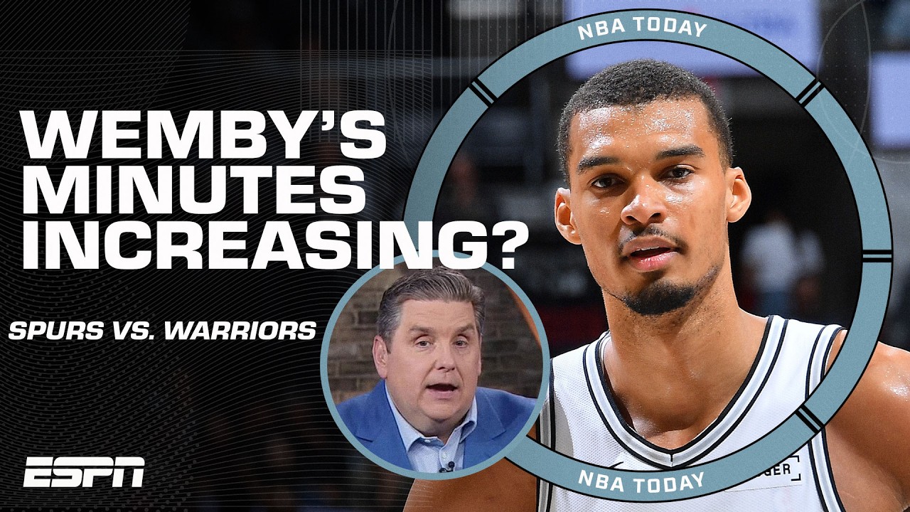 SPURS vs. WARRIORS PREVIEW 🔮 Wemby's minutes are COMING INTO FOCUS 👀 - Windy | NBA Today