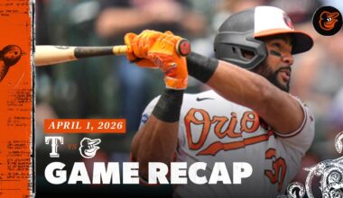 Rangers vs. Orioles Game Recap (4/1/26) | MLB Highlights | Baltimore Orioles