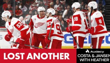 Red Wings Lose Another Must Win Game | Costa and Jansen