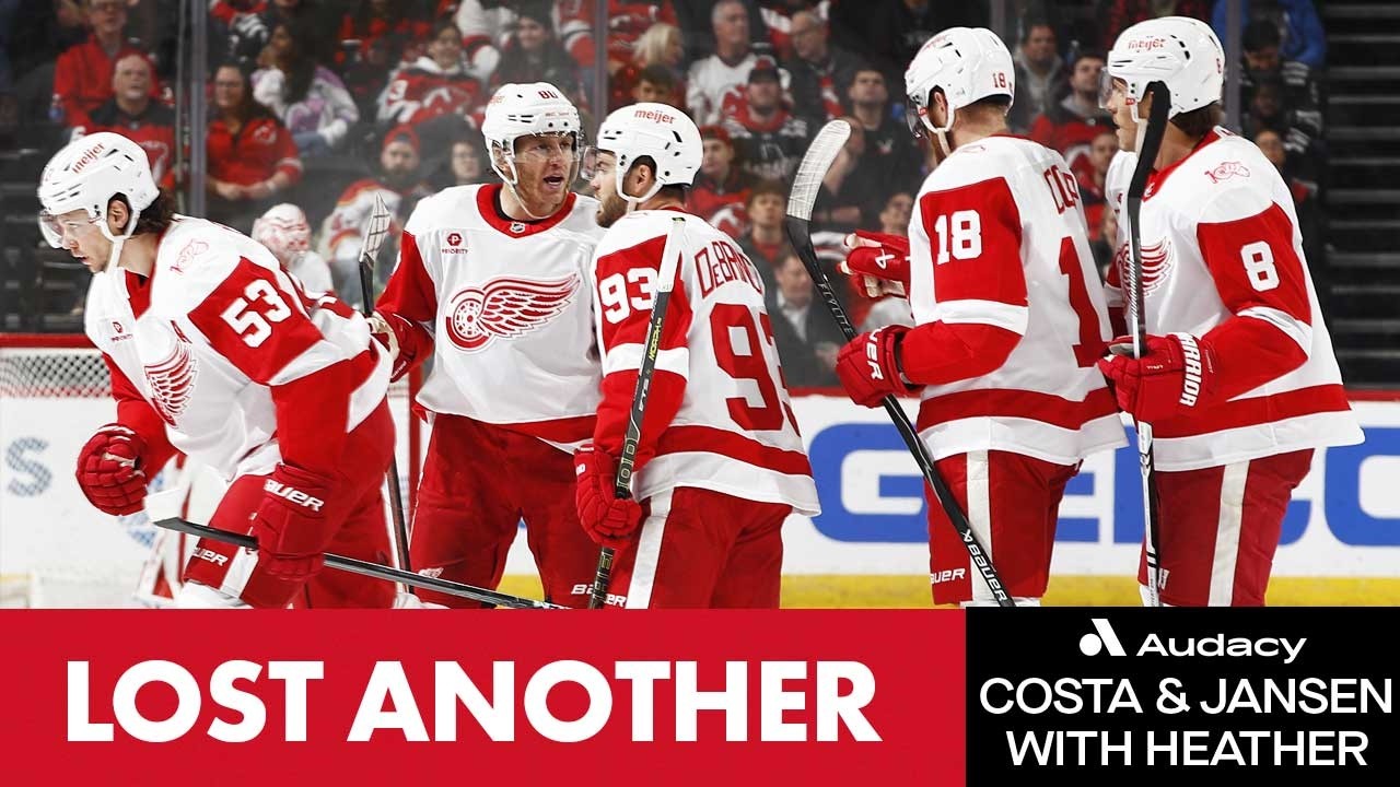 Red Wings Lose Another Must Win Game | Costa and Jansen