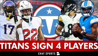 🚨Tennessee Titans Make Several Free Agent Signings Before NFL Draft