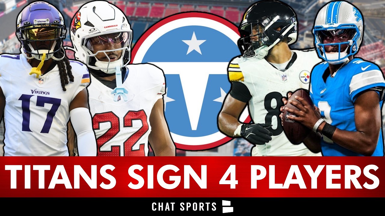 🚨Tennessee Titans Make Several Free Agent Signings Before NFL Draft