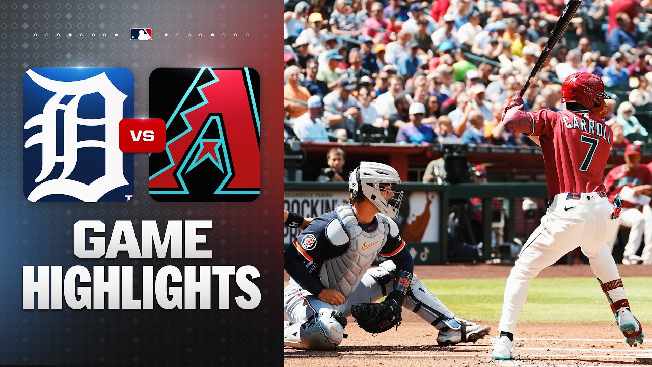 Tigers vs. D-backs Game Highlights (4/1/26) | MLB Highlights | Arizona Diamondbacks
