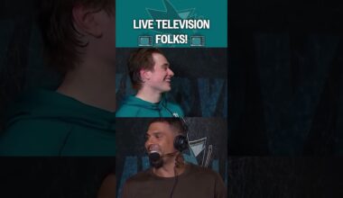 Reavo might be OVER Celebrini-Mania! 🤣🎤