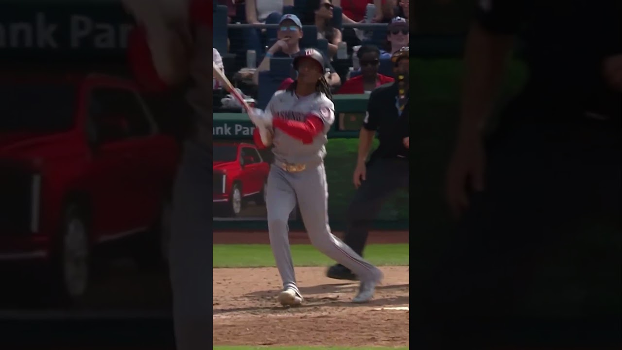 CJ Abrams First Home Run of 2026