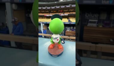 Yoshi's day at the ballpark! 🤩