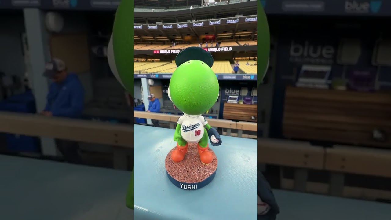 Yoshi's day at the ballpark! 🤩