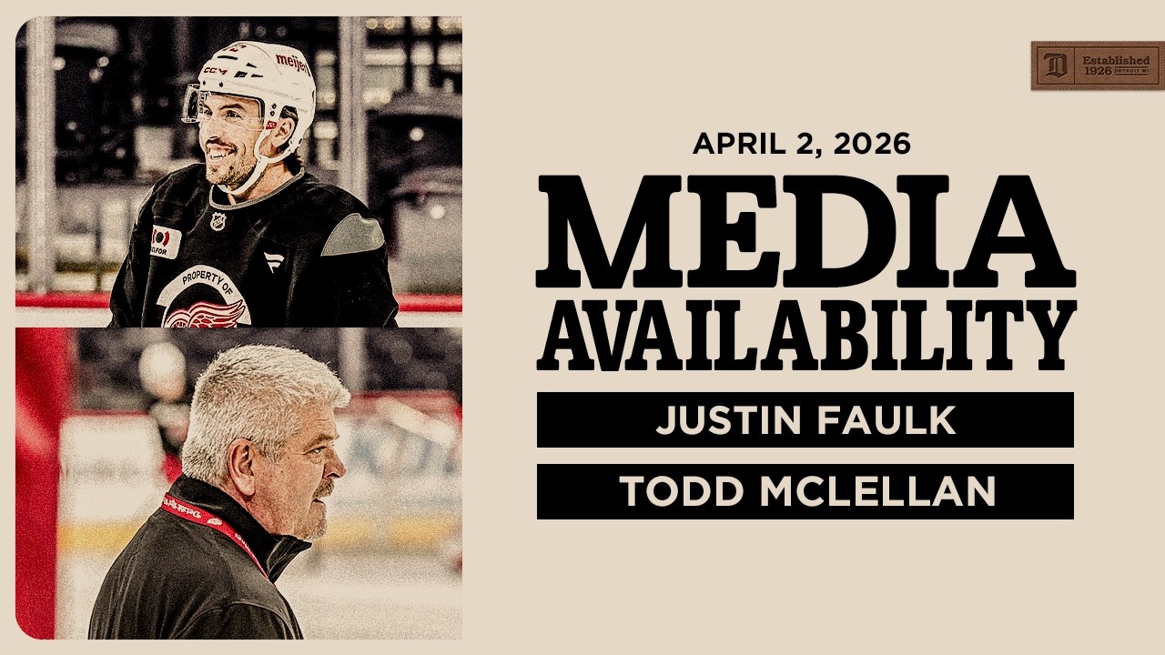 Justin Faulk & Todd McLellan Morning Skate @ PHI | April 2, 2026