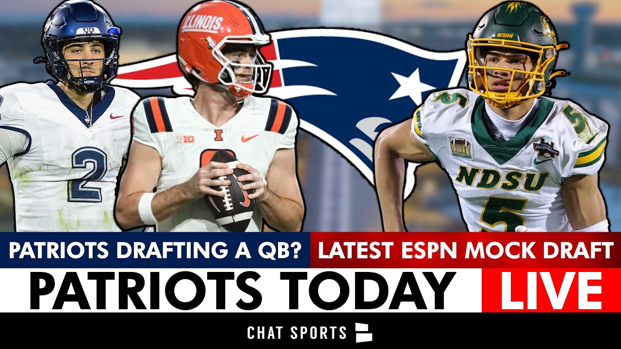 This New England Patriots NFL Draft News That Will FIRE YOU UP!