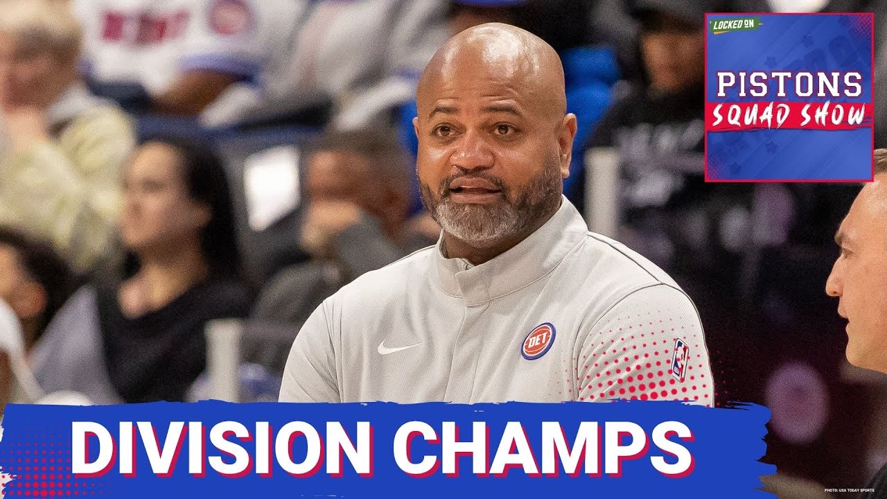 Pistons SQUAD SHOW: Detroit Pistons EARN FIRST Division Title In 18 Years; Closing In On #1 Seed