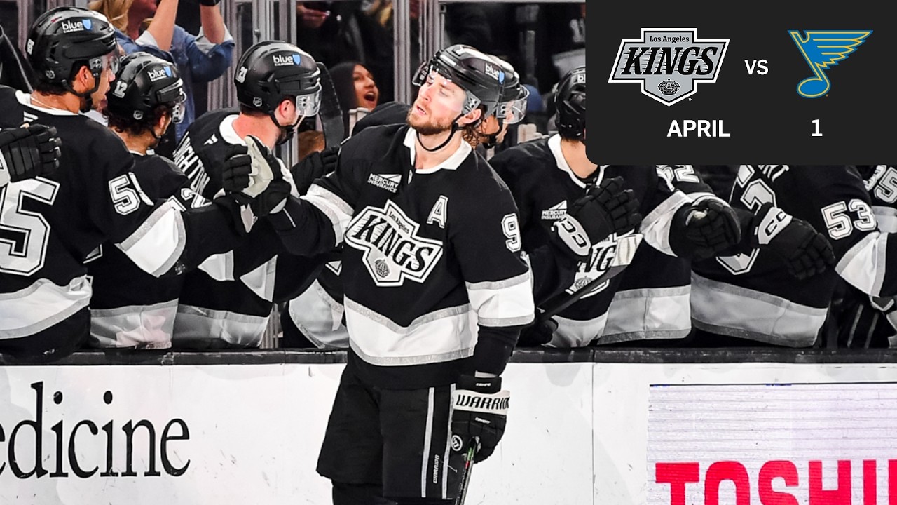 HIGHLIGHTS: St. Louis Blues vs LA Kings | 04.01.26