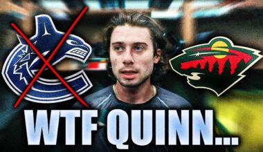 SHOCKING CANUCKS NEWS: VANCOUVER'S FORMER CAPTAIN QUINN HUGHES SPEAKS OUT… (Minnesota Wild)