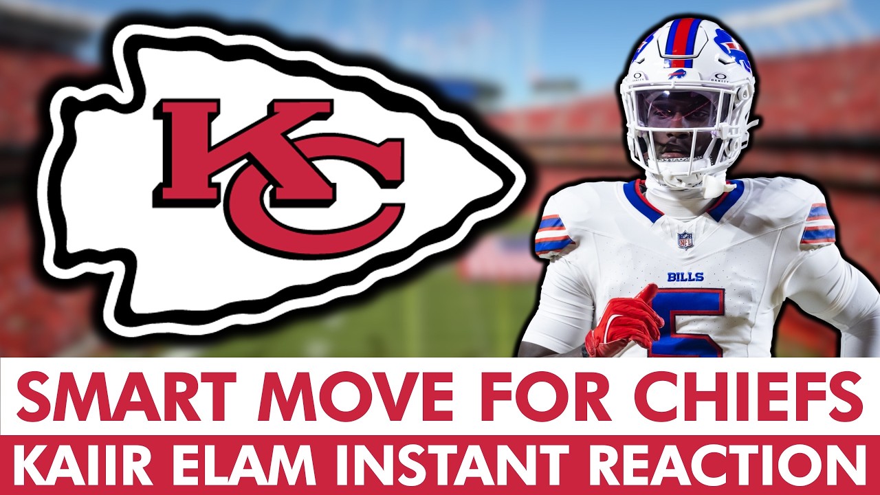 🚨Kansas City Chiefs Signing Former First Round Pick Kaiir Elam: Chiefs News