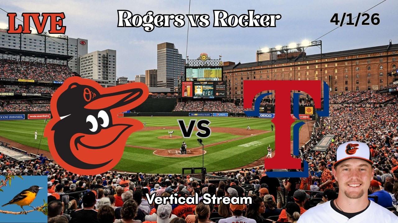 Baltimore Orioles vs Texas Rangers | LIVE! Play-by-Play (VERTICAL) | 4/1/26 | Rogers - Game 6