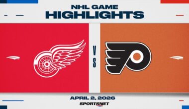 NHL Highlights | Red Wings vs. Flyers - April 2, 2026