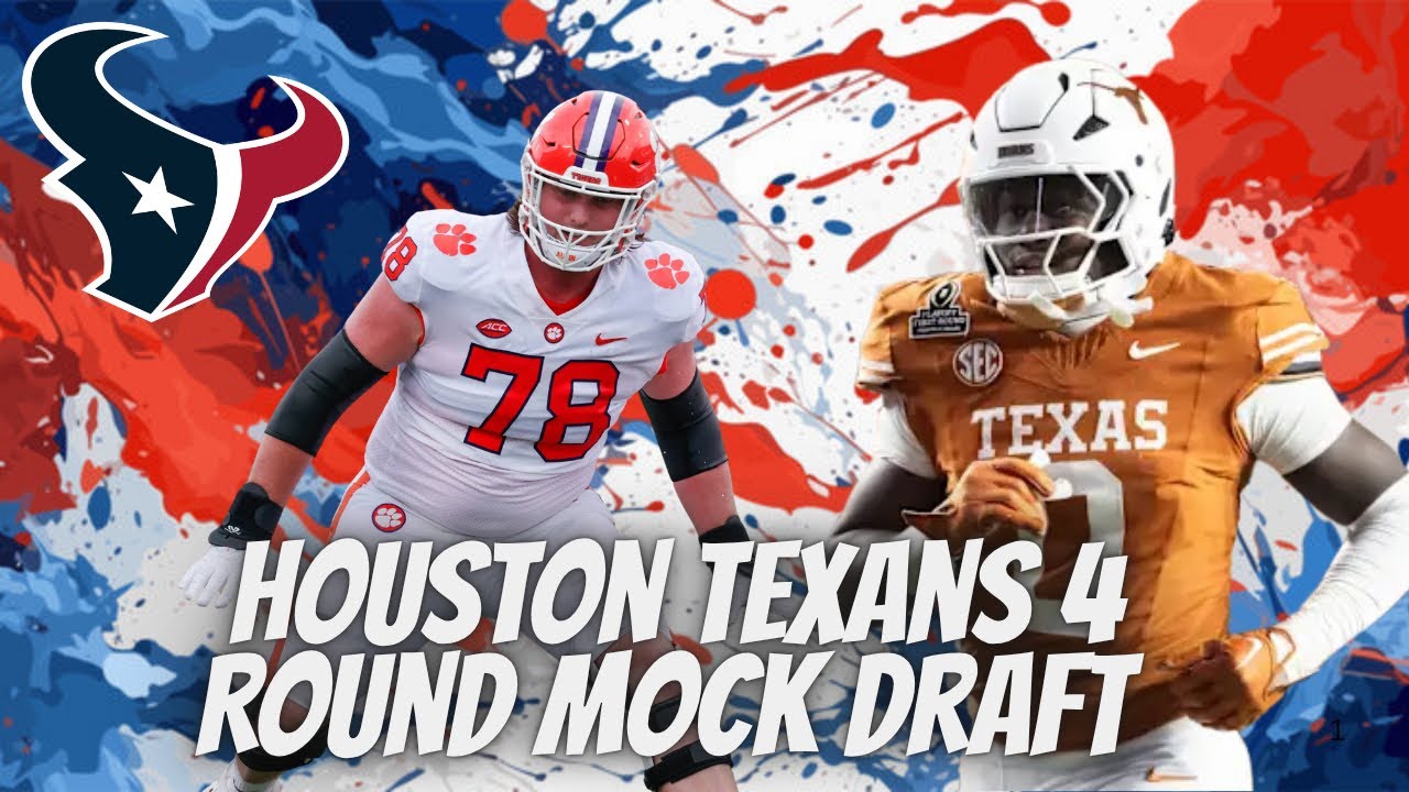 Houston Texans 4 Round Mock Draft!